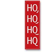 Ho, Ho, Ho, HQ sticker