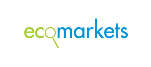 ecomarkets logotype designed by design hq inc.