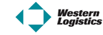 western logistics logo designed by design hq inc.