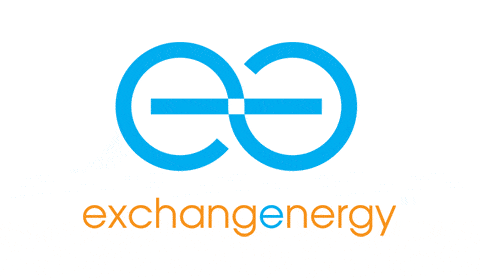 logo based on infinite loop for exchangenergy  a geo exchange company