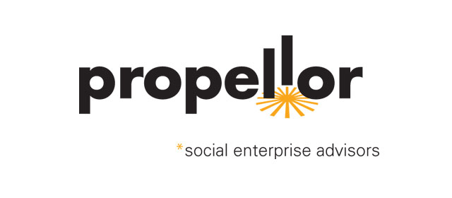 logotype for Propellor Social Enterprise Advisors