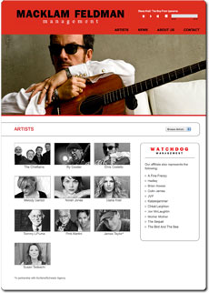 macklam feldman website home page